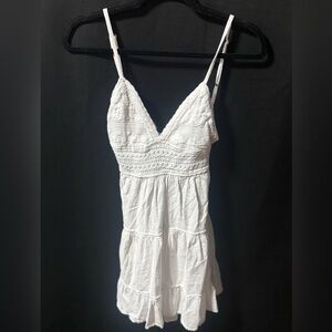 Chic White Mini Dress